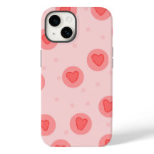 Boîtier Rose iPhone | amour mignon
