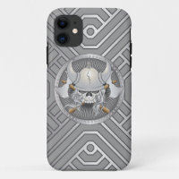 Boîtier tactile Viking Warrior Skull Coque-Mate iP
