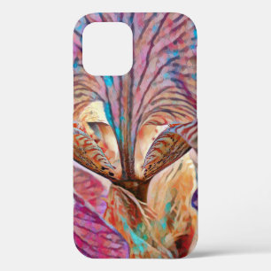 Case-Mate iPhone Case Boîtier téléphonique Abstrait Iris Flower Art