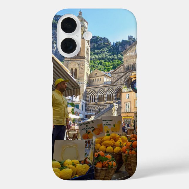 Coques Case-Mate iPhone Boîtier téléphonique Amalfi Piazza - Charme italie (Verso)