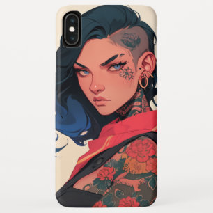 Case-Mate iPhone Case Boîtier téléphonique Anime - Cool Girl
