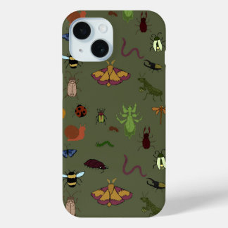 Coque Pour iPhone 15 Boîtier téléphonique Bugtastic