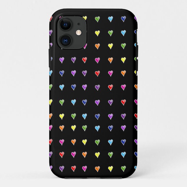 Coques Case-Mate iPhone Boîtier téléphonique Coeurs non dommagés (Dos)