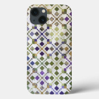 Boîtier téléphonique Coque-Mate Amarna Quilt