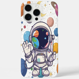 Coques iPhone 16 Pro Max Boîtier téléphonique cosmique Planètes thématiques
