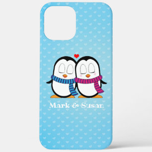 Case-Mate iPhone Case Boîtier téléphonique Couple Penguin
