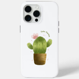 Coque iPhone 15 Pro Max Boîtier téléphonique Cute Cactus - Design Plante K