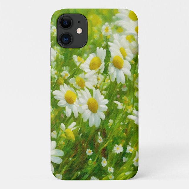 Coques Case-Mate iPhone Boîtier téléphonique Daisy Flower Garden Art (Dos)