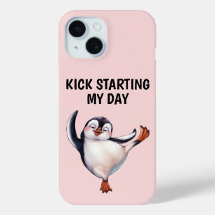 Coque Pour iPhone 15 Boîtier téléphonique en pingouin