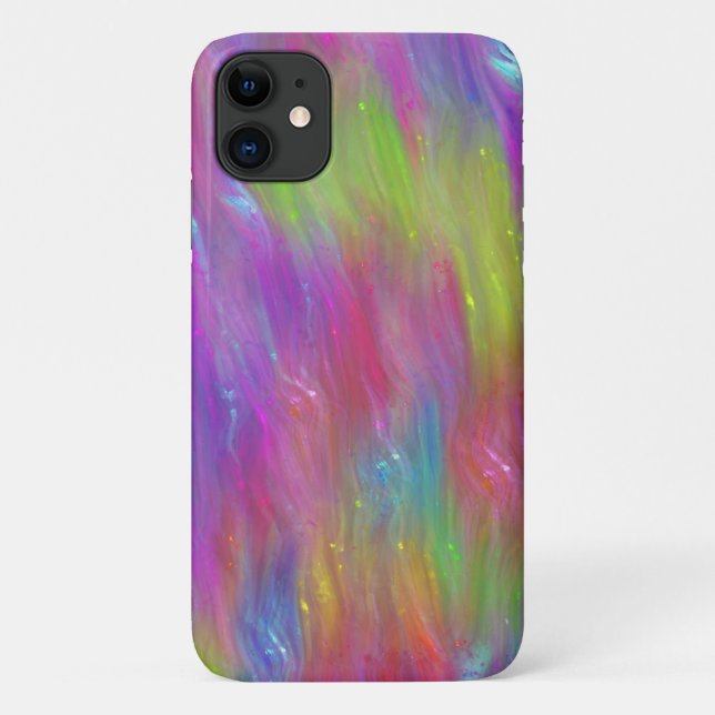 Coques Case-Mate iPhone Boîtier téléphonique en verre arc-en-ciel fondu (Dos)