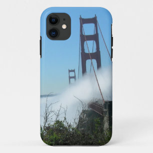 Coque iPhone 11 Boîtier téléphonique - Fog à Golden Gate Bridge