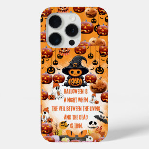 Coque iPhone 15 Pro Boîtier téléphonique Halloween éffrayant. iphone /