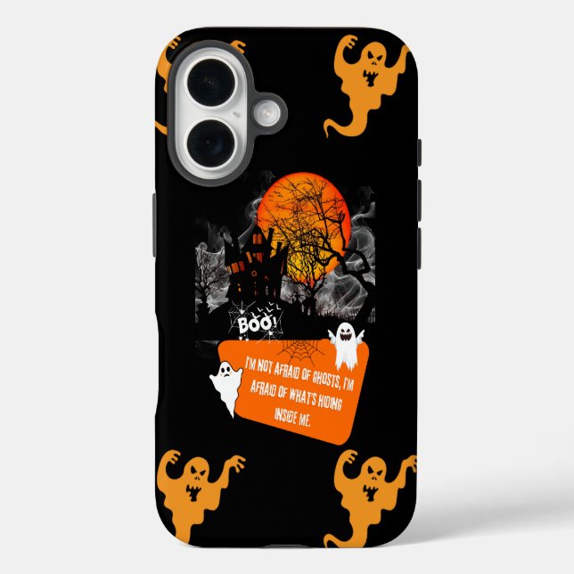 Coques Case-Mate iPhone Boîtier téléphonique Halloween - Iphone Éffrayant  (Verso)