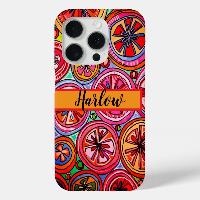 Coques Case-Mate iPhone Boîtier téléphonique Happy Circles (Verso)