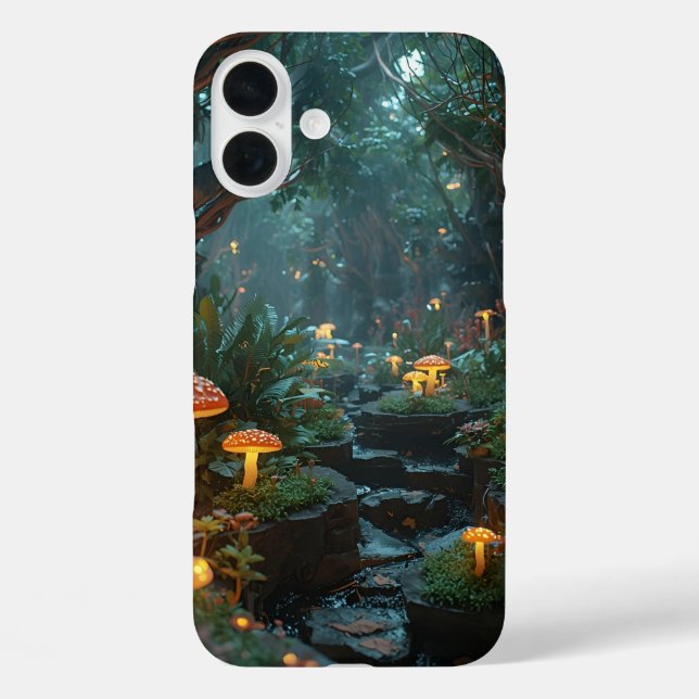 Coques Case-Mate iPhone Boîtier téléphonique Imaginaire - Scène boisée enc (Verso)