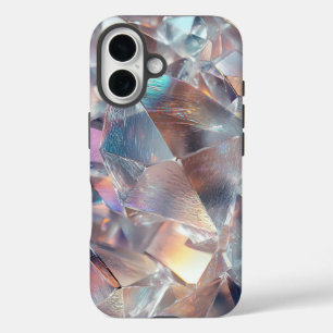 Coques iPhone 16 Boîtier téléphonique Iridescente Crystal Matching