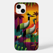 Boîtier téléphonique Jungle Pop Crowne Cranes