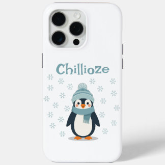 Coque iPhone 15 Pro Max Boîtier téléphonique Kawaii Penguin - Couverture h