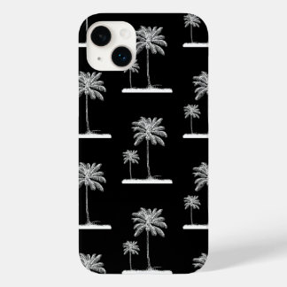 Coque Pour iPhone 14 Plus Boîtier téléphonique moderne de Palm Tree Tropical