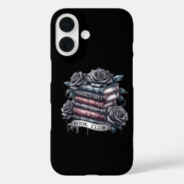 Coques iPhone 16 Boîtier téléphonique Morally Grey Book Club pour l