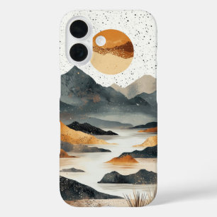 Coques iPhone 16 Boîtier téléphonique Mountain Zen Circle