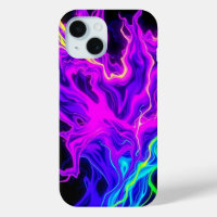Boîtier téléphonique Neon Electrique Fluid Flames