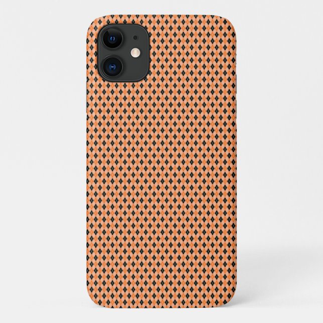 Coques Case-Mate iPhone Boîtier téléphonique Orange Fall Jacquard Design (Dos)