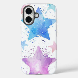 Coques iPhone 16 Boîtier téléphonique Pastel Stardust Dream Watercl