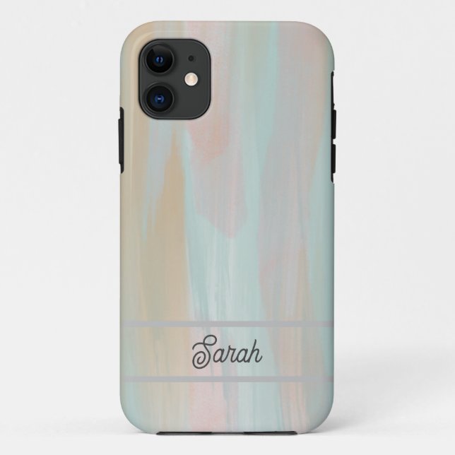 Coques Case-Mate iPhone Boîtier téléphonique personnalisable Pastel Waterc (Dos)