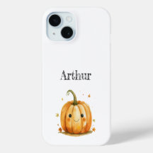 Boîtier téléphonique personnalisé Halloween Citrou