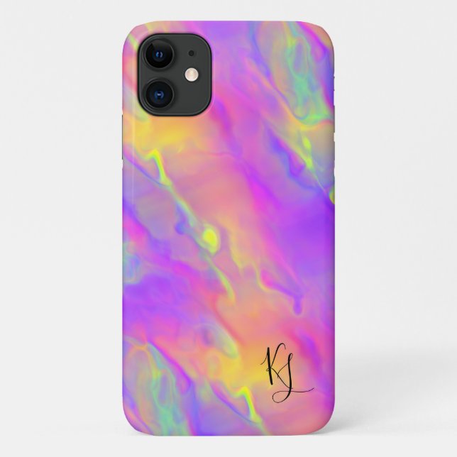 Coques Case-Mate iPhone Boîtier téléphonique personnalisé Neon Flow (Dos)