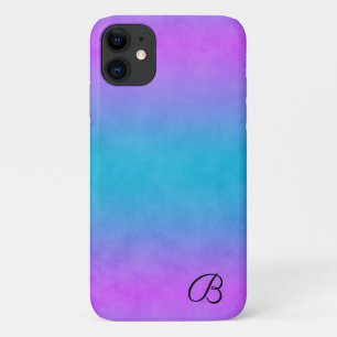 Case-Mate iPhone Case Boîtier téléphonique personnalisé rose et cyan