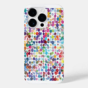 Coque Pour iPhone 14 Pro Boîtier téléphonique Pixel Pointe Polka