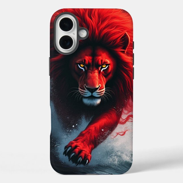 Coques Case-Mate iPhone Boîtier téléphonique Red Lion (Verso)