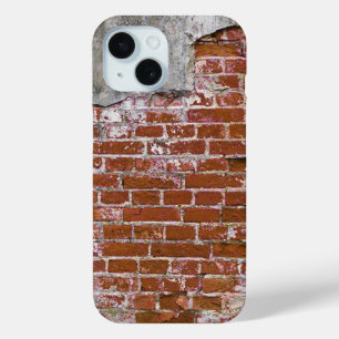 Coque Pour iPhone 15 Boîtier téléphonique Retro Brick Wall Design