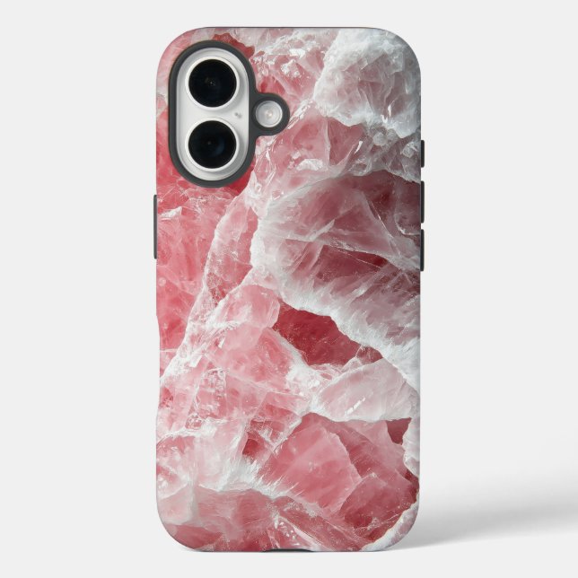 Coques Case-Mate iPhone Boîtier téléphonique rose Quartz Crystal (Verso)