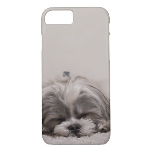 Case-Mate iPhone Case Boîtier téléphonique Shih tzu, Chien couchant