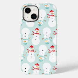 Coque Pour iPhone 14 Boîtier téléphonique Snowman