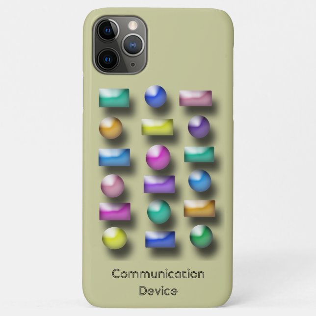 Coques Case-Mate iPhone Boîtier téléphonique - Trois boutons dimensionnels (Dos)