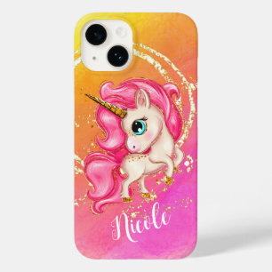 Coque Pour iPhone 14 Boîtier téléphonique Unicorne personnalisé