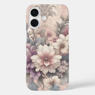 Coques iPhone 16 Boîtier téléphonique vintage Floral