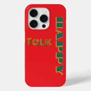 Coque iPhone 15 Pro Bon Parler Rouge Vert