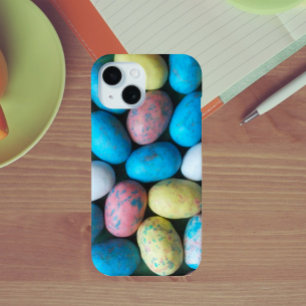 Coque Pour iPhone 15 Bonbons de lait malté OEufs de Pâques