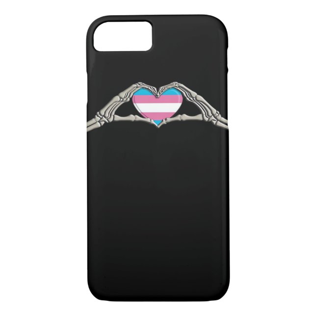 Coques Case-Mate iPhone Bone Hands Coeur Transgenre Goth (Dos)