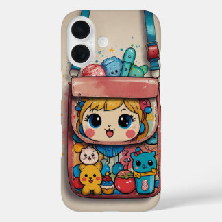 Coques iPhone 16 Bonjour chaton