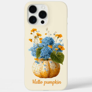 Coques iPhone 16 Pro Max Bonjour Citrouille Floral Halloween Arrangement