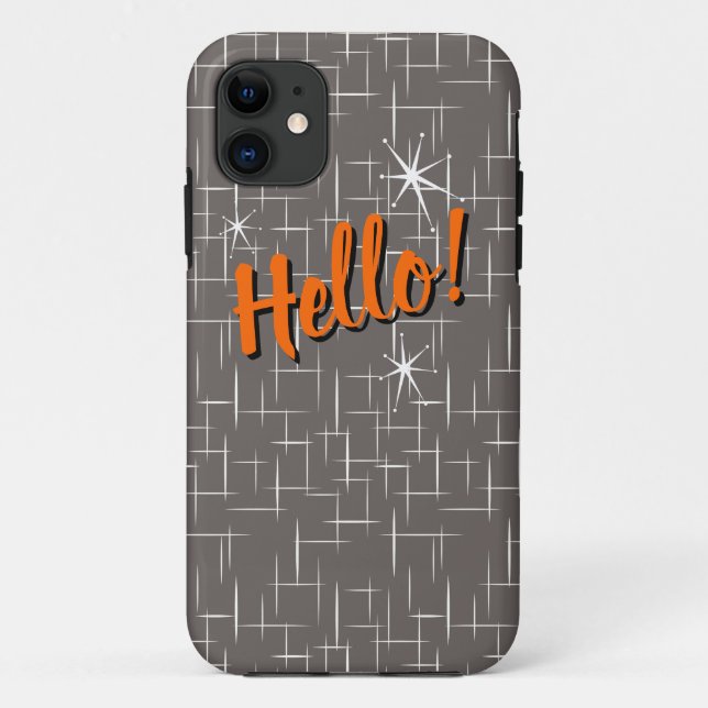 Coques Case-Mate iPhone Bonjour ! Coque-coque iphone (Dos)