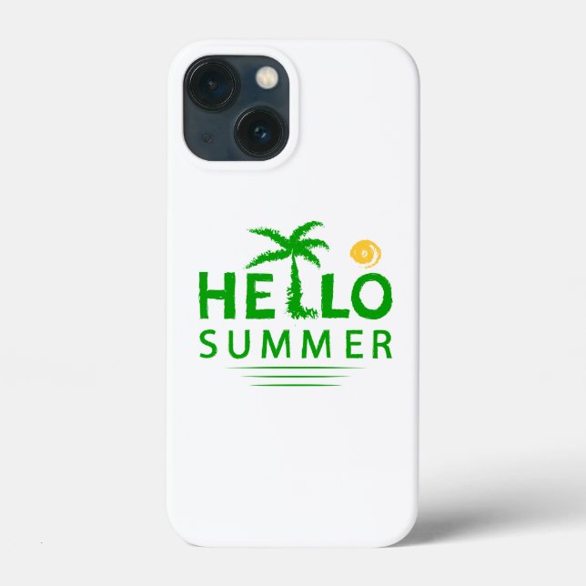 Coques Case-Mate iPhone Bonjour été (Verso)