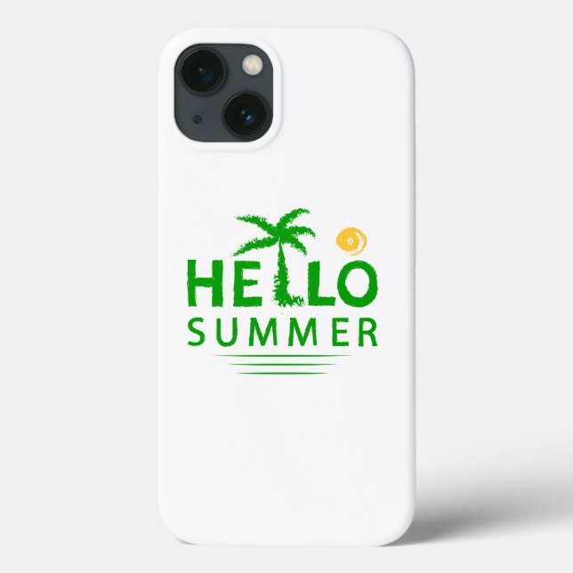 Coques Case-Mate iPhone Bonjour été (Verso)