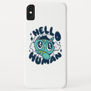 Case-Mate iPhone Case Bonjour humain Chat Mignon